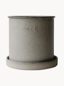 Maceteros|Maceteros De Exterior></noscript>DBKD Maceteros Plant, 2 uds. Beige claro jaspeado mate