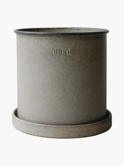 Maceteros|Maceteros De Exterior></noscript>DBKD Maceteros Plant, 2 uds. Beige claro jaspeado mate