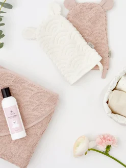 Decoración Infantil|Textiles De Baño Infantiles>Cam Cam Copenhagen Manopla de baño infantil de algodón Wave