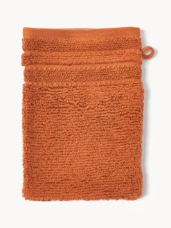 Manoplas de baño con borde a rayas Luxe, 2 uds. Toallas|Mantas