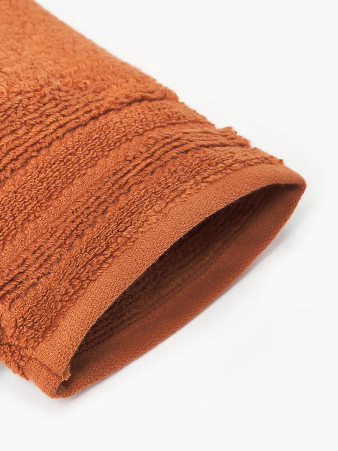 Manoplas de baño con borde a rayas Luxe, 2 uds. Toallas|Mantas