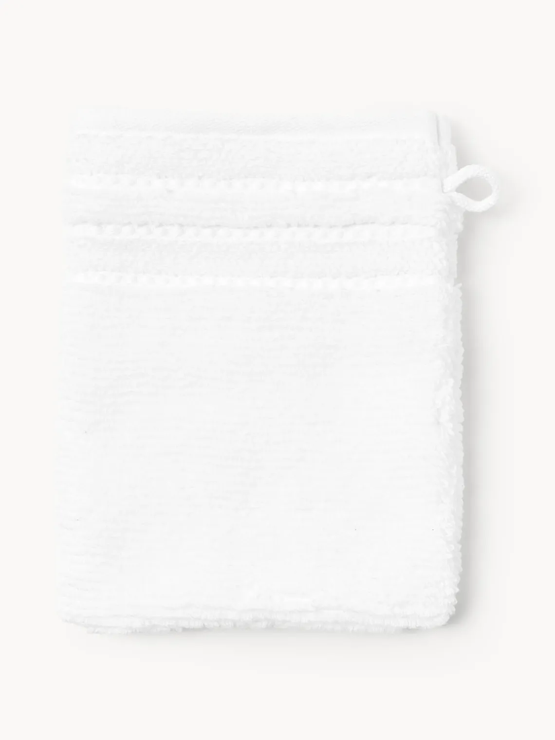 Online Manoplas de baño con borde a rayas Luxe, 2 uds. Toallas|Mantas