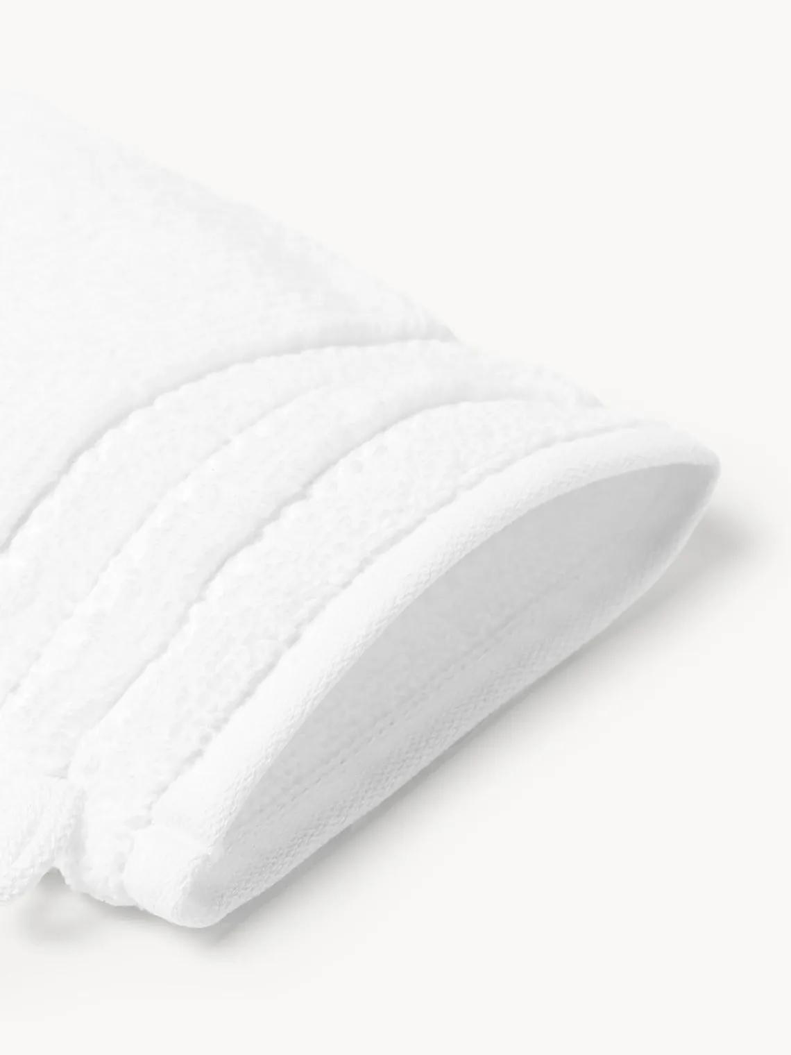 Online Manoplas de baño con borde a rayas Luxe, 2 uds. Toallas|Mantas