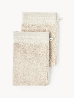 Sale Manoplas de baño de algodón ecológico Premium, 2 uds. Toallas|Mantas