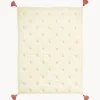 Manta acolchada de algodón ecológico Bows Niños Mantas Y Alfombras De Juego|Decoración Infantil