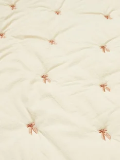 Manta acolchada de algodón ecológico Bows Niños Mantas Y Alfombras De Juego|Decoración Infantil