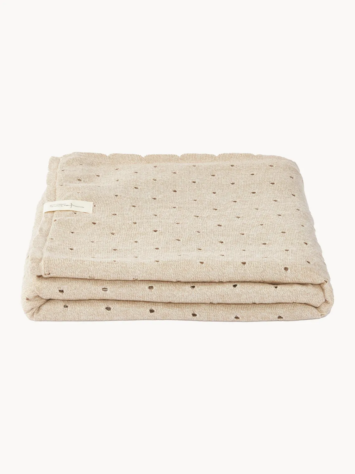 Mantas Infantiles Y Alfombras De Juego>Lorena Canals Manta artesanal Biscuit