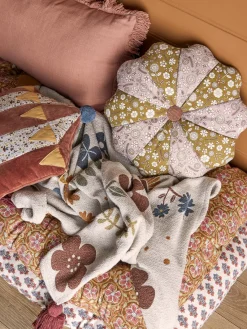 Hot Manta con borlas Bryn Niños Mantas Y Alfombras De Juego|Decoración Infantil