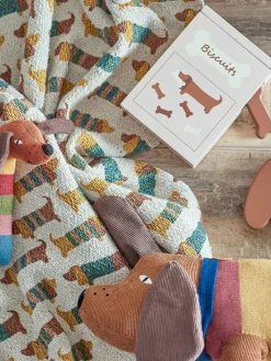 Mantas Y Alfombras De Juego|Decoración Infantil>Bloomingville Mini Manta con borlas Charlie