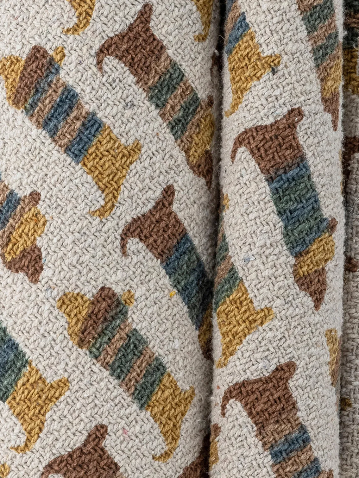 Mantas Y Alfombras De Juego|Decoración Infantil>Bloomingville Mini Manta con borlas Charlie