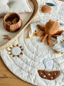 Mantas Y Alfombras De Juego|Mantas Y Alfombras De Juego>Bloomingville Mini Manta de juegos acolchada Agnes