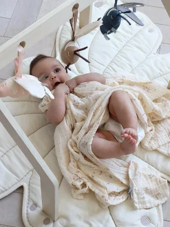 Sale Manta de juegos infantil de algodón ecológico Butterfly Niños Mantas Y Alfombras De Juego|Decoración Infantil