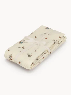 Outlet Manta de muselina de algodón ecológico Bicycles Niños Muselinas Y Pañales De Tela|Decoración Infantil