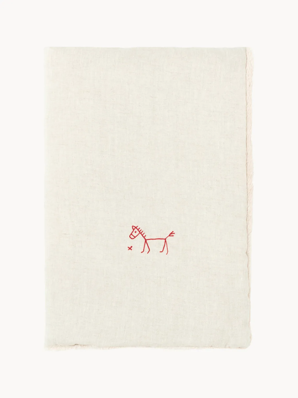 Cojines Infantiles|Decoración Infantil>Nobodinoz Manta infantil bordada L1N0