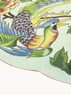 Manteles Individuales|Vajillas Completas>SELETTI Mantel individual Hybrid Tonos verdes y rosas