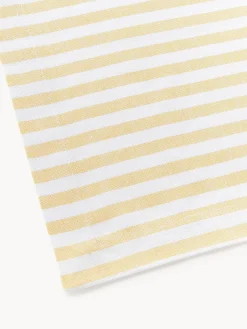 Hot Manteles individuales a rayas con motivos bordados Melony, 2 uds. Manteles Individuales|Manteles Individuales