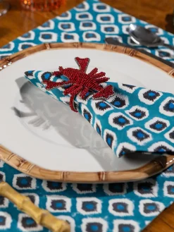 Best Manteles individuales artesanal de algodón Sarp, 4 uds. Manteles Individuales|Manteles Individuales