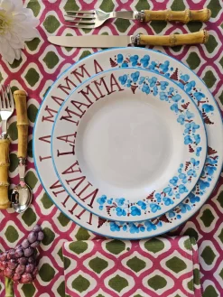 Manteles Individuales|Manteles Individuales>Les Ottomans Manteles individuales artesanal de algodón Azra, 4 uds.