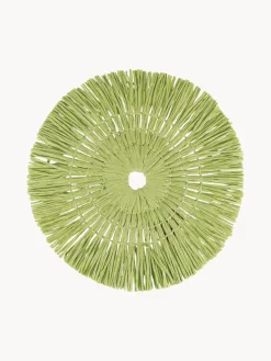 Manteles Individuales|Manteles Individuales>Villa D'Este Home Tivoli Manteles individuales artesanales Cedro, 6 uds. Verde claro