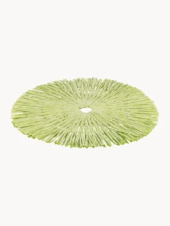 Manteles Individuales|Manteles Individuales>Villa D'Este Home Tivoli Manteles individuales artesanales Cedro, 6 uds. Verde claro