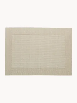 Manteles Individuales|Vajillas Completas>ASA Selection Manteles individuales de plástico Trefl, 2 uds. Beige claro