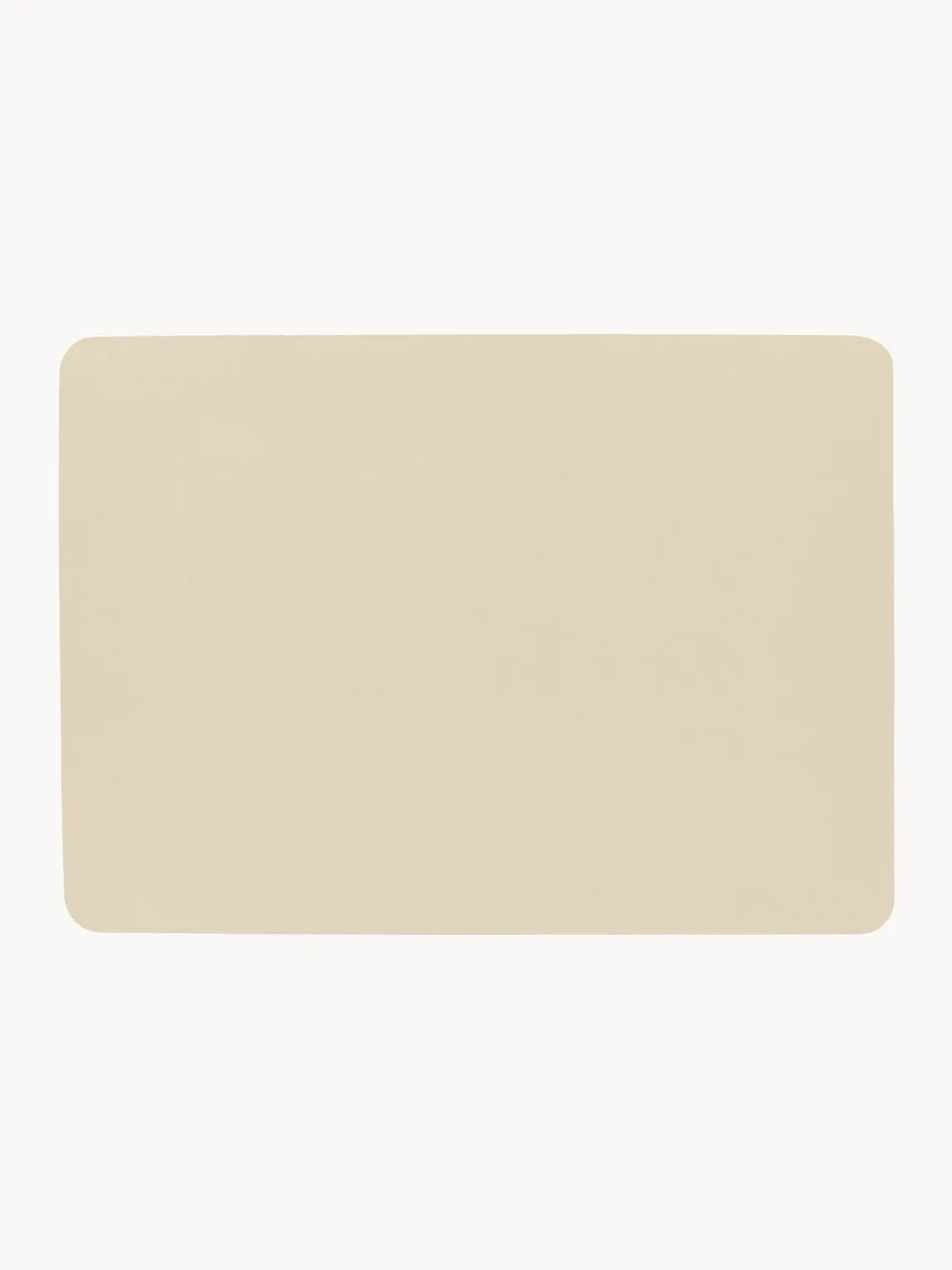 Manteles Individuales|Vajillas Completas>ASA Selection Manteles individuales de cuero sintético Pik, 2 uds. Beige claro