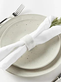 Best Manteles individuales de lino con vainica Larissa, 2 uds. Manteles Individuales|Manteles Individuales