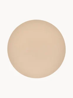 Manteles Individuales|Manteles Individuales>ASA Selection Manteles individuales redondos de cuero sintético Pik, 2 uds. Beige