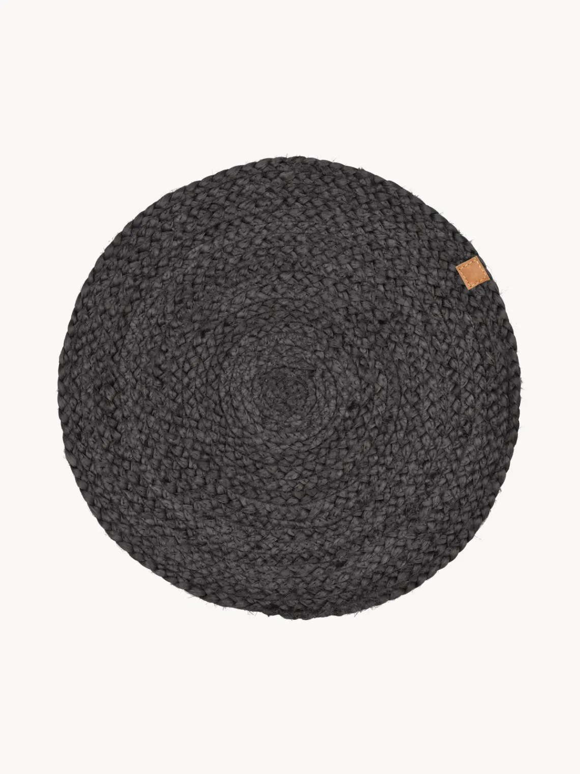 Manteles Individuales|Manteles Individuales>Södahl Manteles individuales redondos de yute Ash, 4 uds.