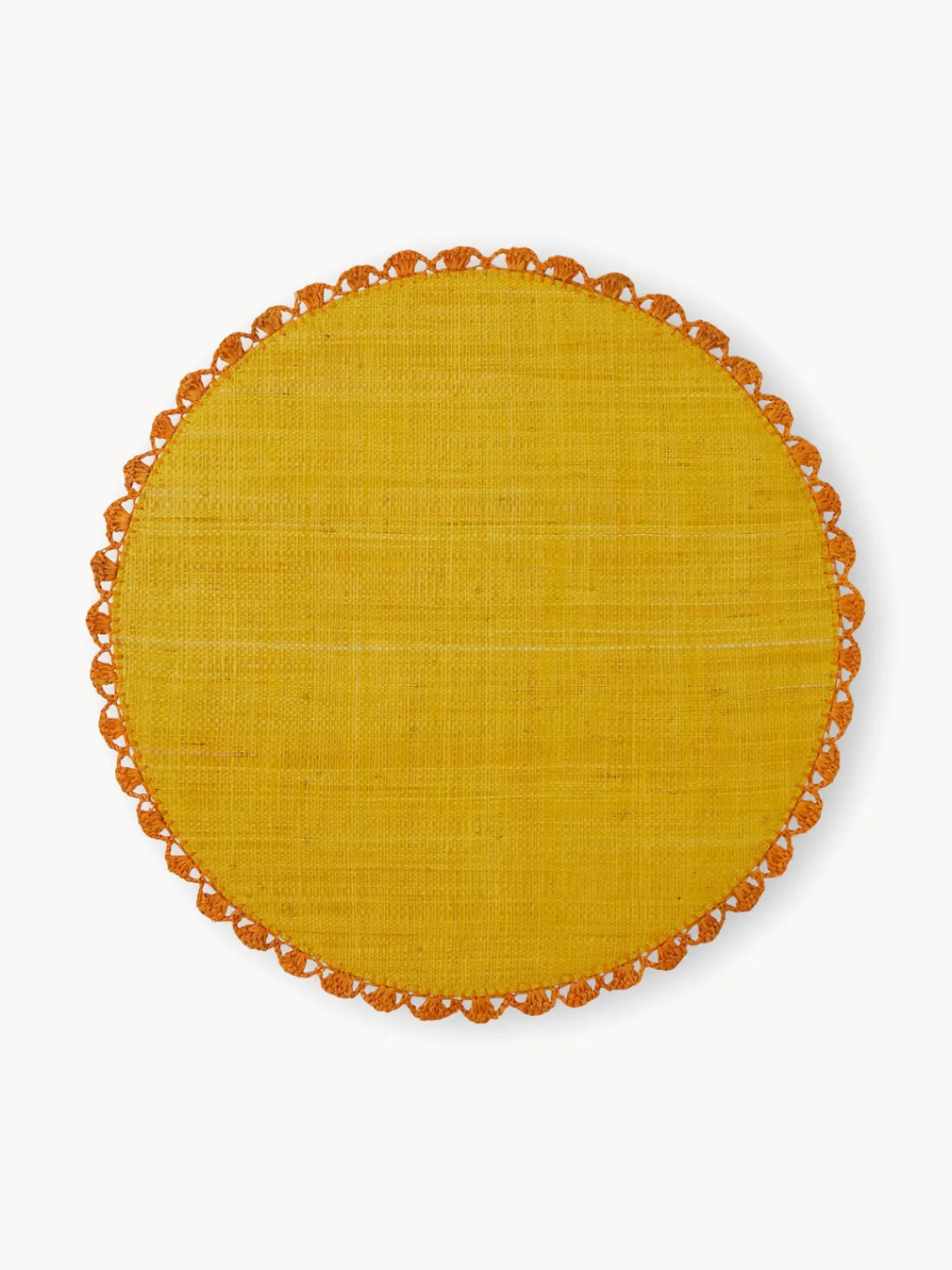 Clearance Manteles individuales redondos Senape, 2 uds. Manteles Individuales|Vajillas Completas