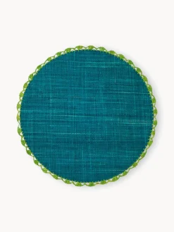 New Manteles individuales redondos Senape, 2 uds. Manteles Individuales|Manteles Individuales