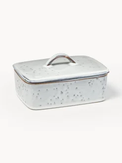 Mantequilleras|Vajillas Completas>Broste Copenhagen Mantequillera artesanal Nordic Sand