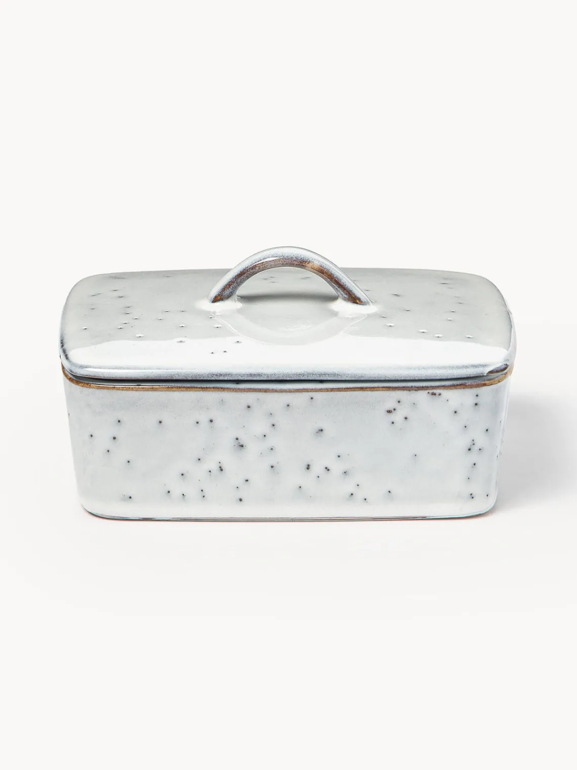 Mantequilleras|Vajillas Completas>Broste Copenhagen Mantequillera artesanal Nordic Sand