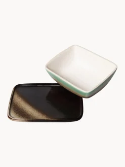 Mantequilleras|Vajillas Completas></noscript>HKLIVING Mantequillera artesanal 70's Multicolor