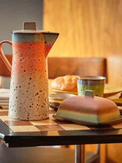 Mantequilleras|Vajillas Completas></noscript>HKLIVING Mantequillera artesanal 70's Multicolor