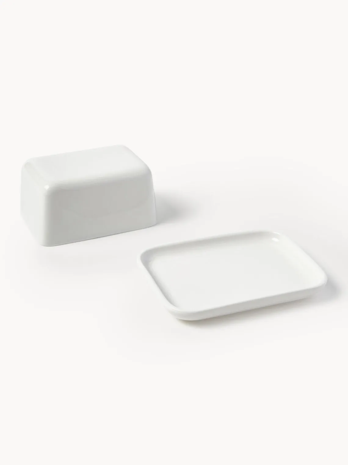 Mantequilleras|Vajillas Completas>Westwing Collection Mantequillera de porcelana Nessa