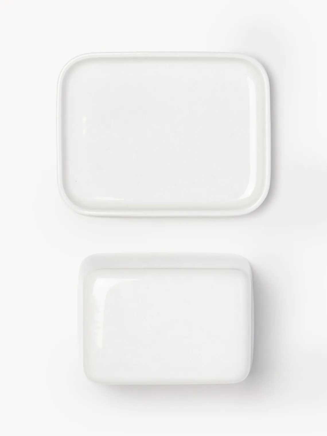 Mantequilleras|Vajillas Completas>Westwing Collection Mantequillera de porcelana Nessa