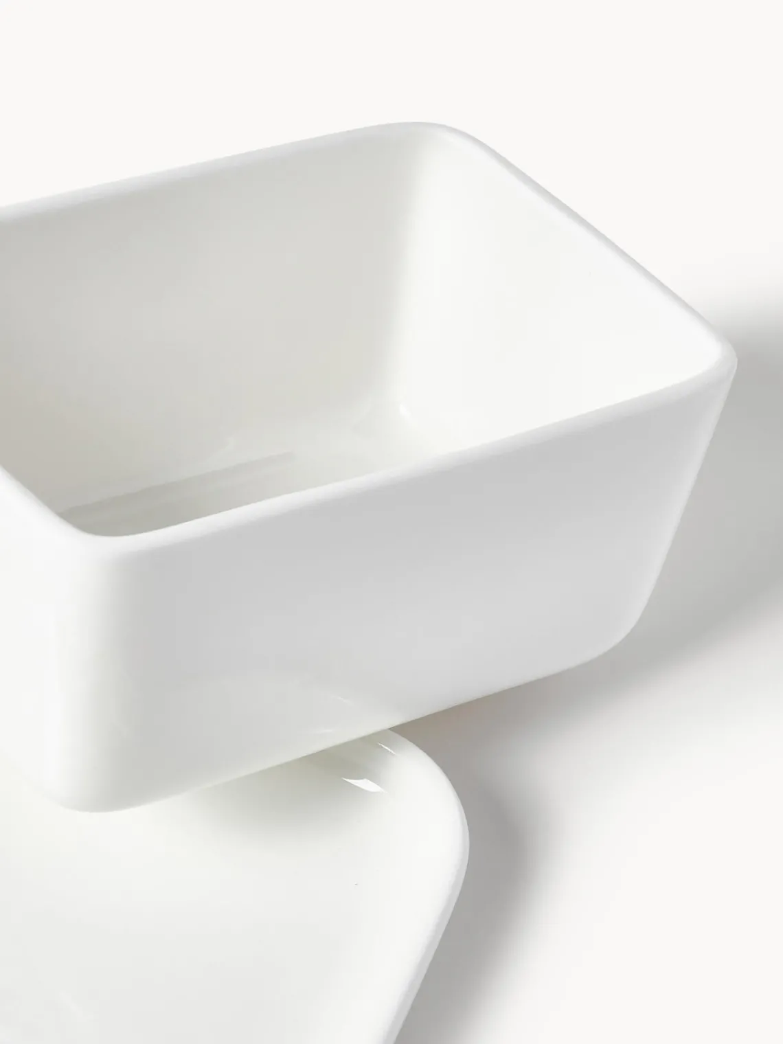 Mantequilleras|Vajillas Completas>Westwing Collection Mantequillera de porcelana Nessa