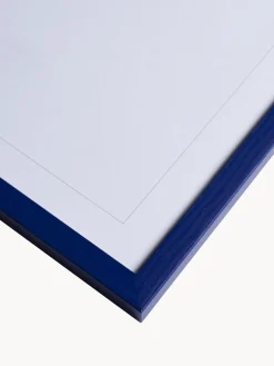 Marcos De Fotos|Jarrones>POSTER & FRAME Marco artesanal Explore, tamaños diferentes Azul oscuro