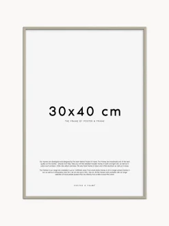 Marcos De Fotos|Jarrones>POSTER & FRAME Marco artesanal Explore, tamaños diferentes Greige