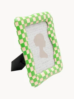 Marcos De Fotos|Jarrones>Kare Design Marco Checker Verde, melocotón