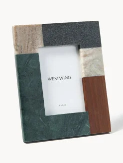 Jarrones|Decoración De Pared>Westwing Collection Marco de mármol Mauricio, tamaños diferentes Geométrico