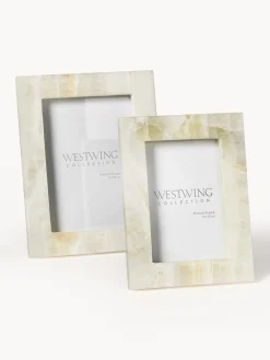 Discount Marco de ónix Lugano, tamaños diferentes Marcos De Fotos|Jarrones