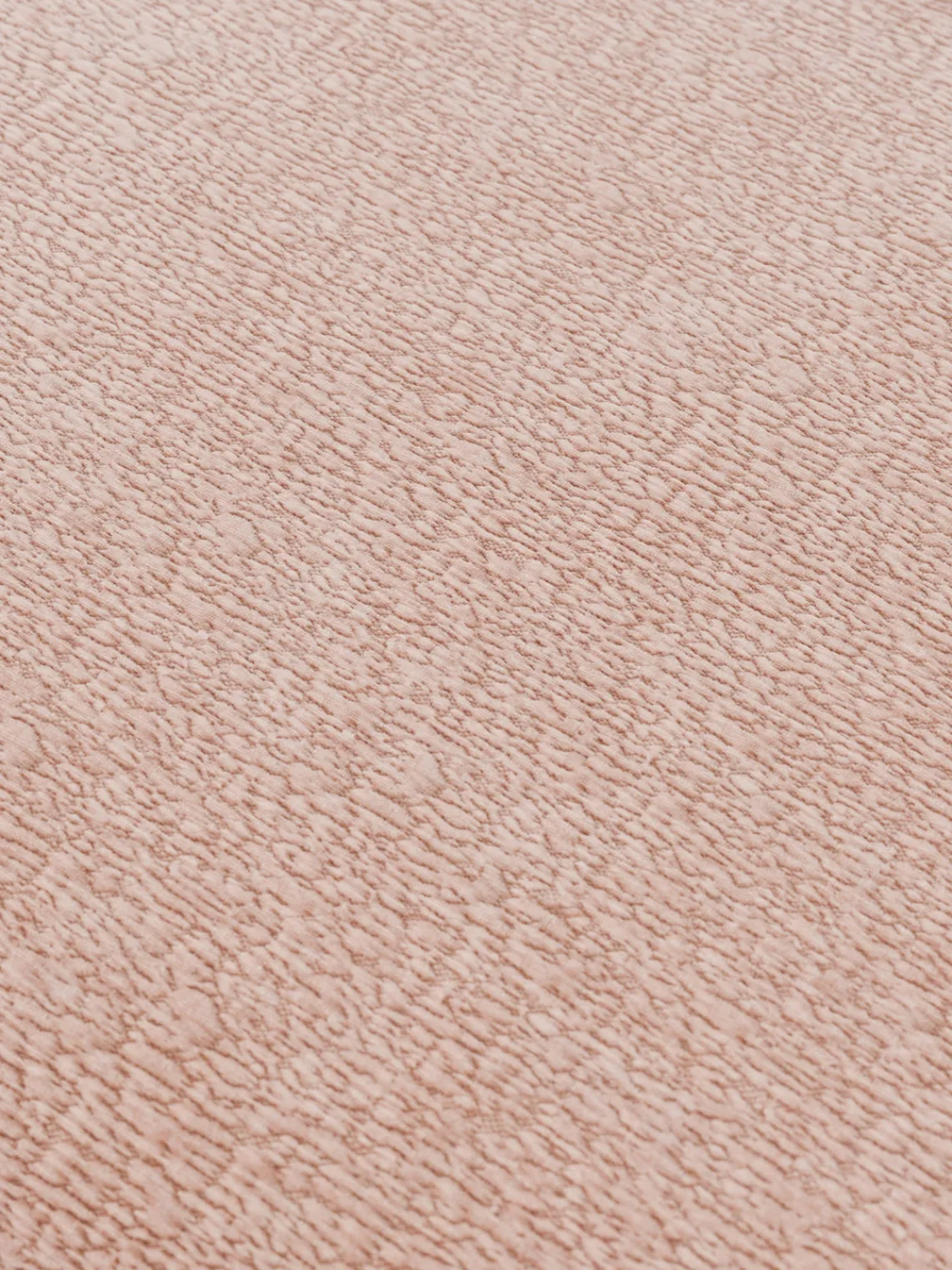 Sofás>Westwing Collection Módulo central artesanal Wolke Tejido de terciopelo rosa claro