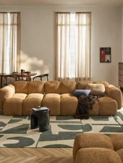 Hot Módulo central de borreguillo bouclé Tayla Sofás