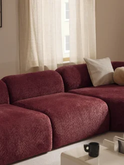 Sale Módulo central de borreguillo bouclé Wolke Sofás