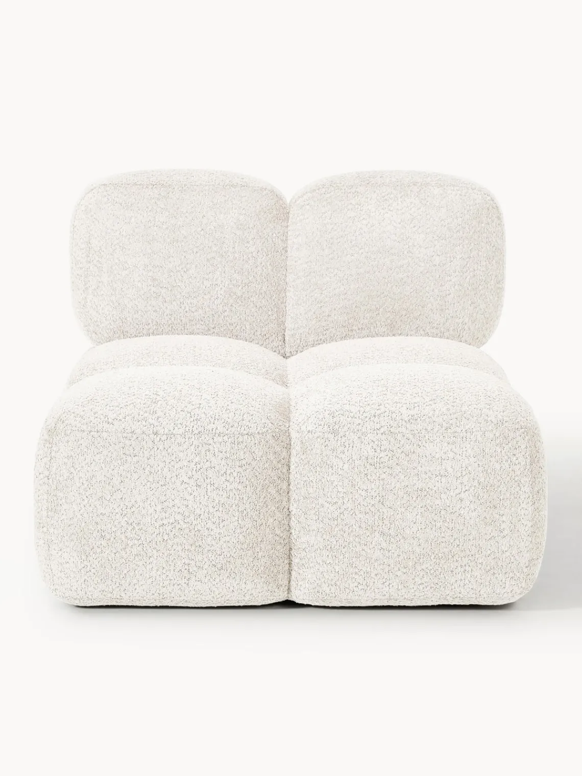 Best Módulo central de borreguillo bouclé Tayla Sofás