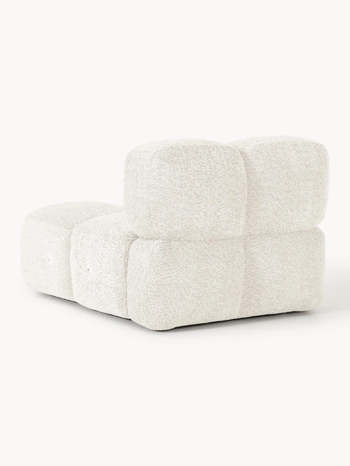 Best Módulo central de borreguillo bouclé Tayla Sofás