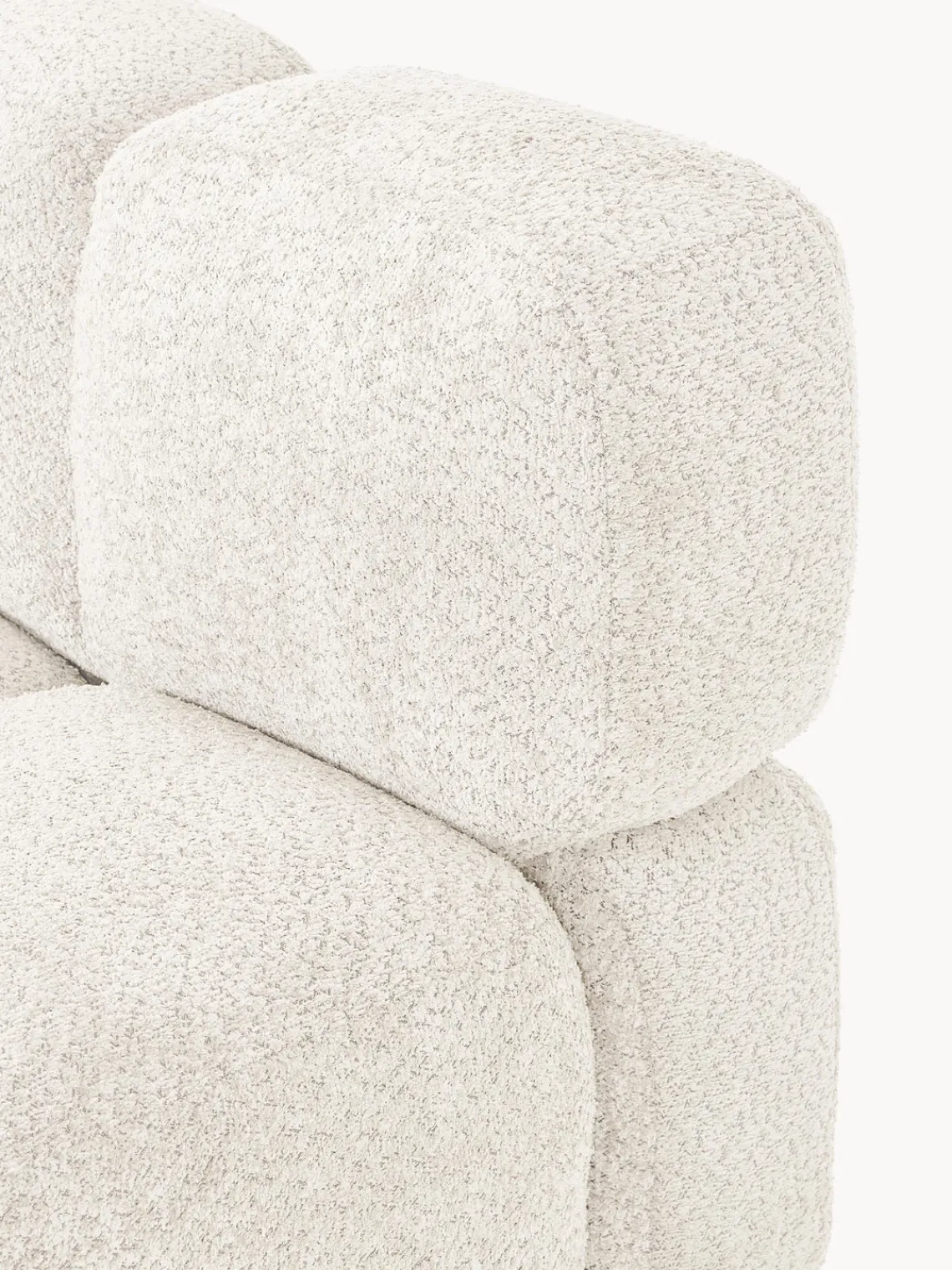 Best Módulo central de borreguillo bouclé Tayla Sofás