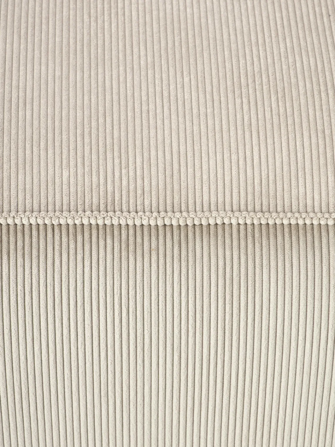 Sofás>Westwing Collection Módulo central de pana sofá Lennon Pana beige claro